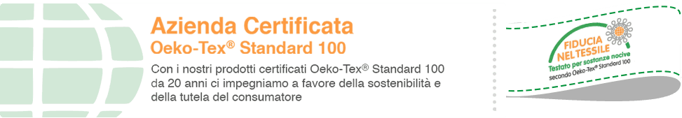 Certificato Oeko Tex